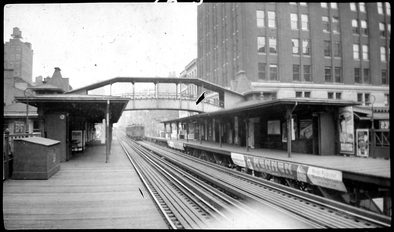 War of Yesterday Riding the El 1 Sixth Avenue