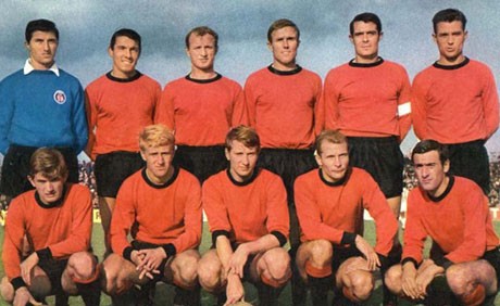 FOOTBALL RETRO Stade Rennais 19651966
