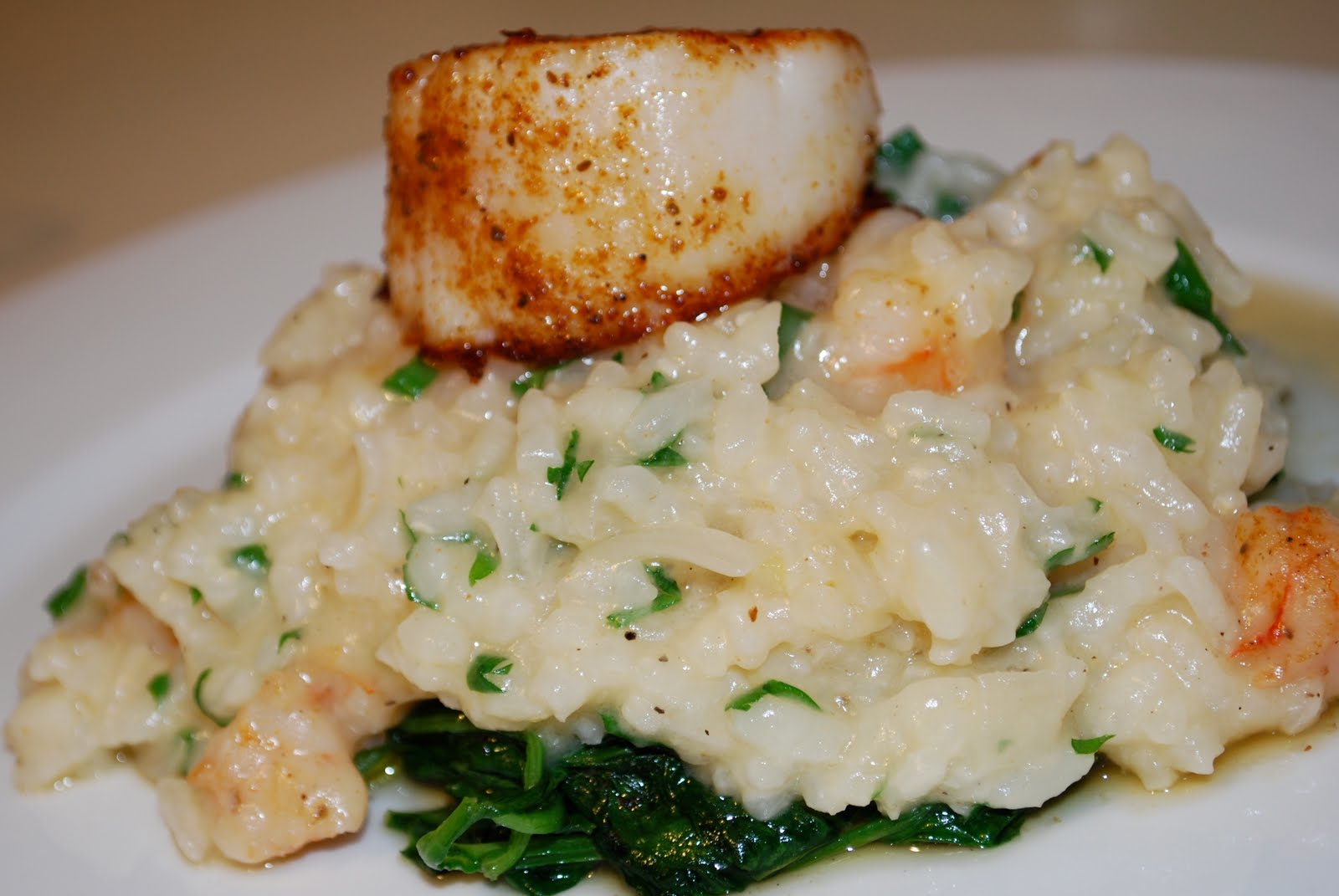 Passion Foodie: Shrimp & Scallop Truffle Risotto