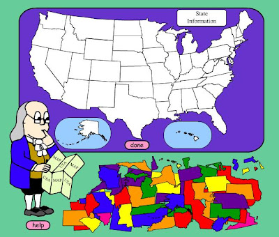 There are so many resources online for teaching US states and their capitals 
