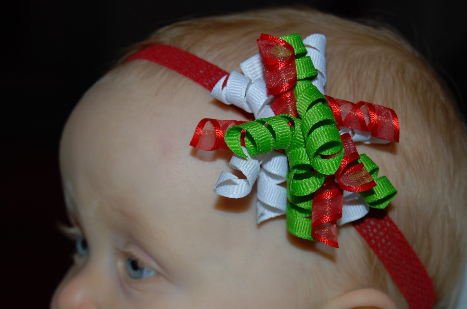 Nap Time Crafts Christmas Hair Clips