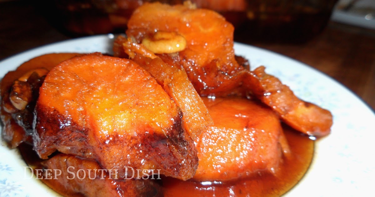 Deep South Dish Bourbon Glazed Sweet Potatoes