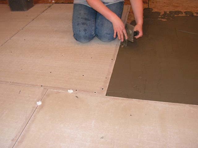 Install Backer Board Before Laying Tile, How To Put Down Tile Backer Board