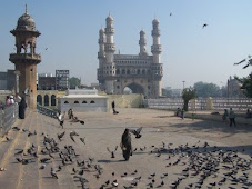 Charminar from Mecca Masjid