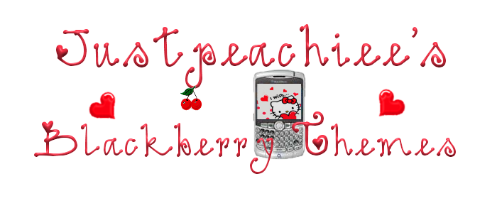 Justpeachiee's Blackberry Themes