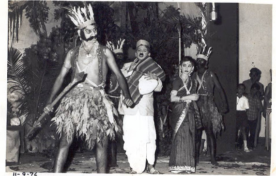 22.Aniruddha N Gudi  ( Second Left )`Hridayadegula`Adilshahi Play 1976