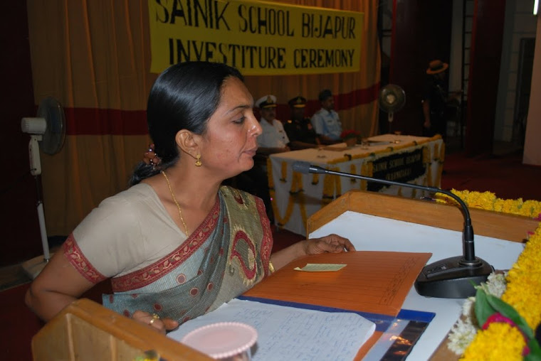 Mrs. Asha Nair, English Teacher ,Master of Ceremony