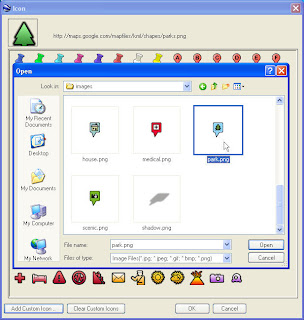 Interactive Earth: Google Earth Custom Icon Editor