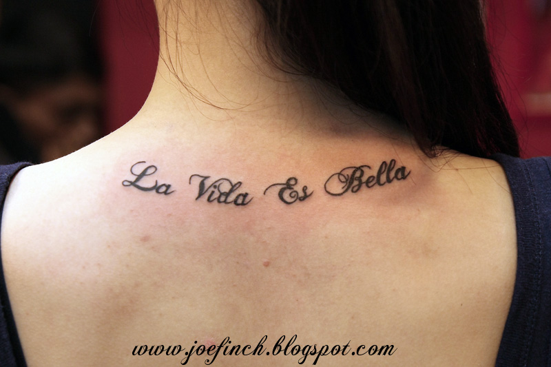 euphoria tattoo cursive