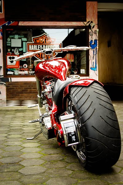 modif motor Harley Davidson Pro Street Modification
