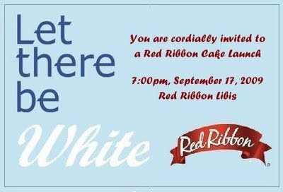 Let there Be White Red Ribbon