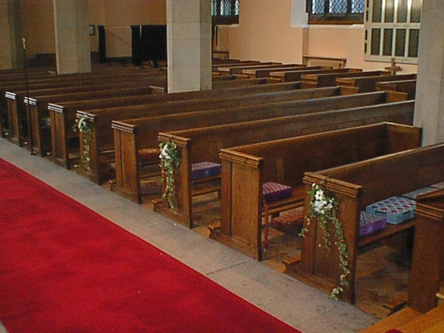 Here goes...: The End of the Pew?