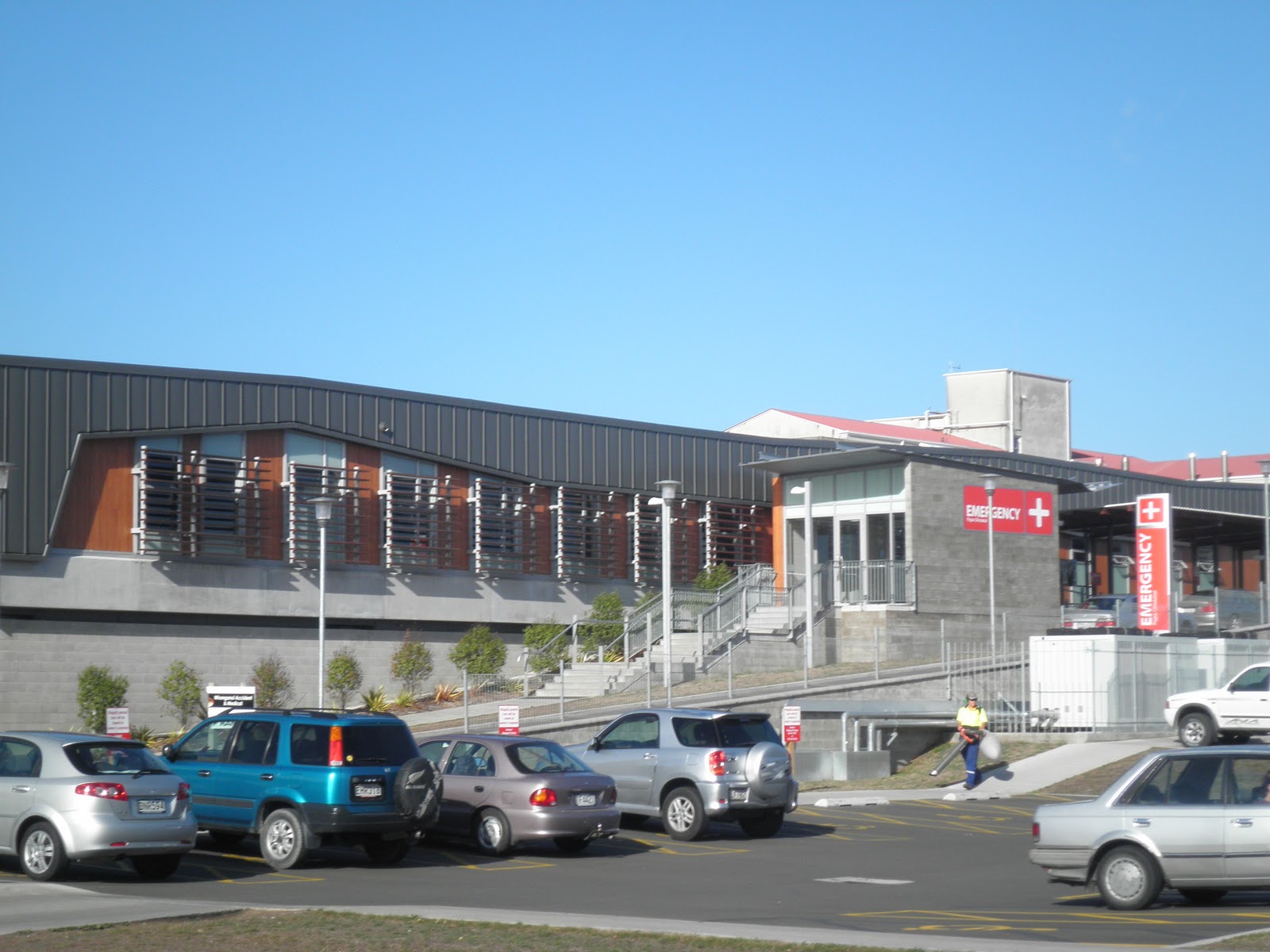 New Zealand Junnilas Bob's new office Wanganui Hospital, Wanganui, NZ