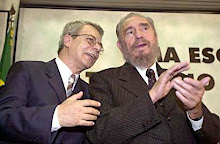 Frei Betto, escritor e religioso dominicano brasileiro, com Fidel