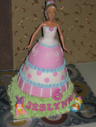 barbie princess cake