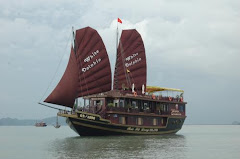 halong bay junk