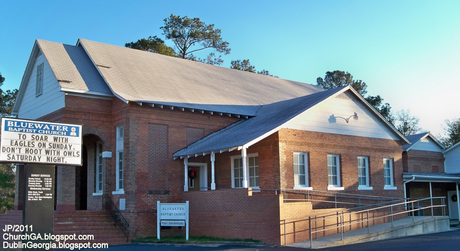 Churchs Religion GA.FL.AL.CHURCH First Baptist Catholic Methodist