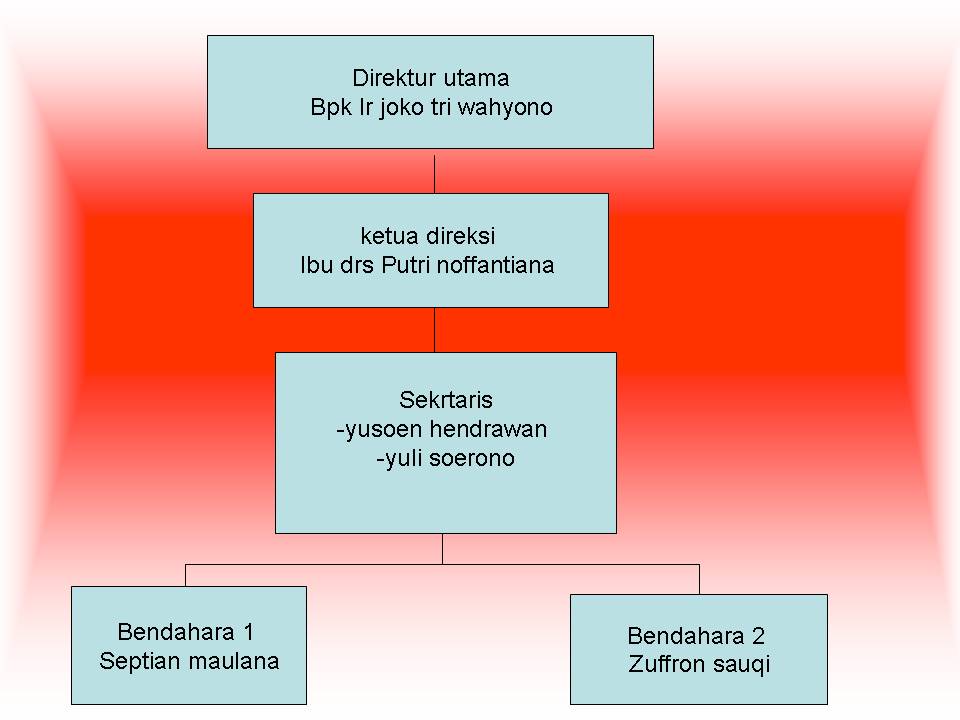 Susunan Direksi perusahaan