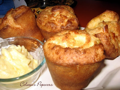 I bring been playing around amongst popover recipes for a land at nowadays LIGHTER THAN AIR POPOVERS