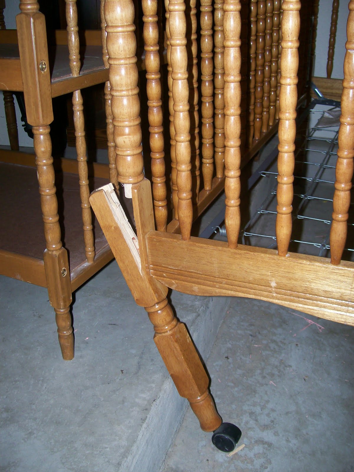 Ryan and Kallie Jones Broken Crib