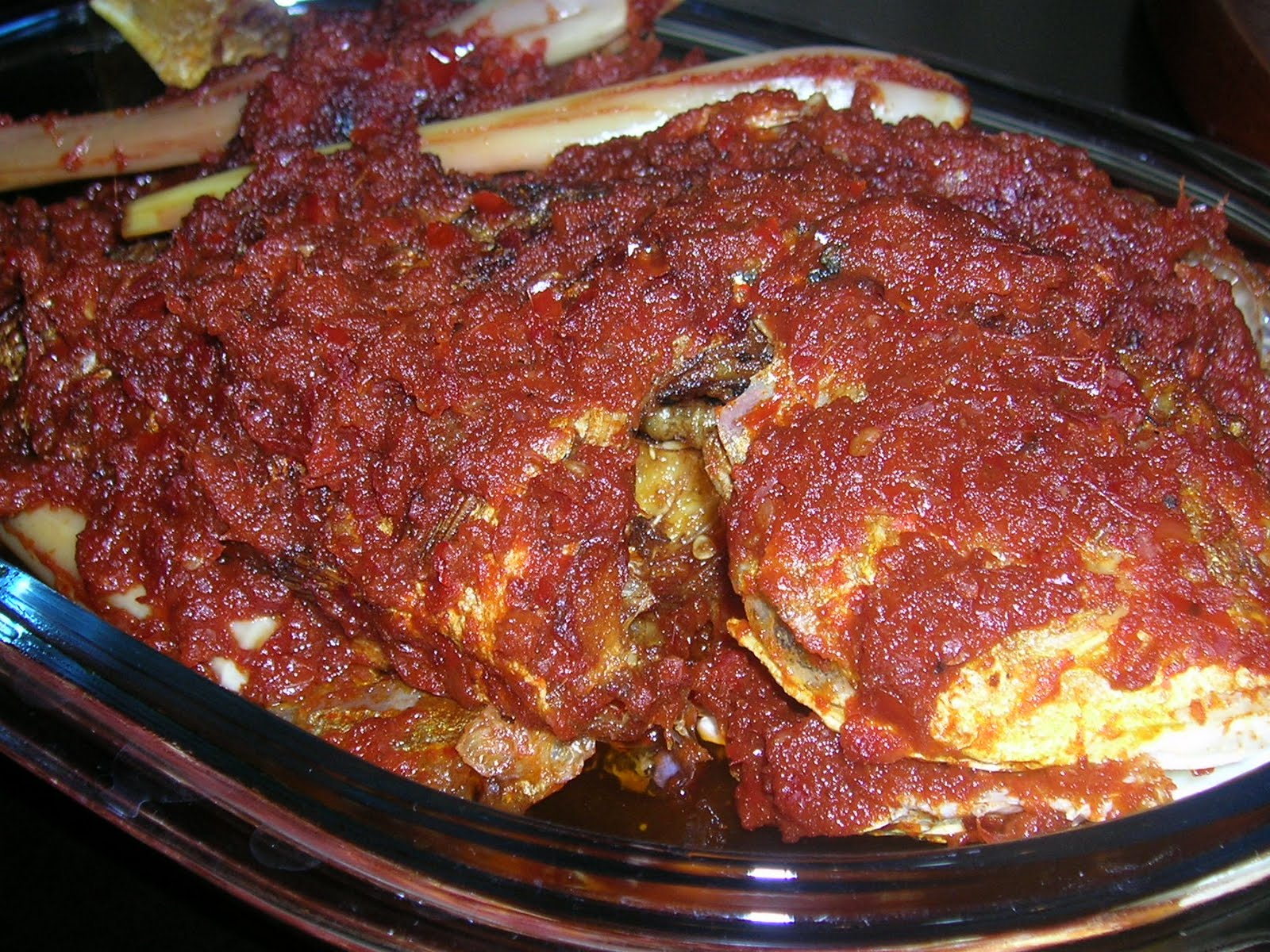 Ikan Cencaru Masak Sambal  Resepi Ikan Cencaru Masak Lemak Cili Api