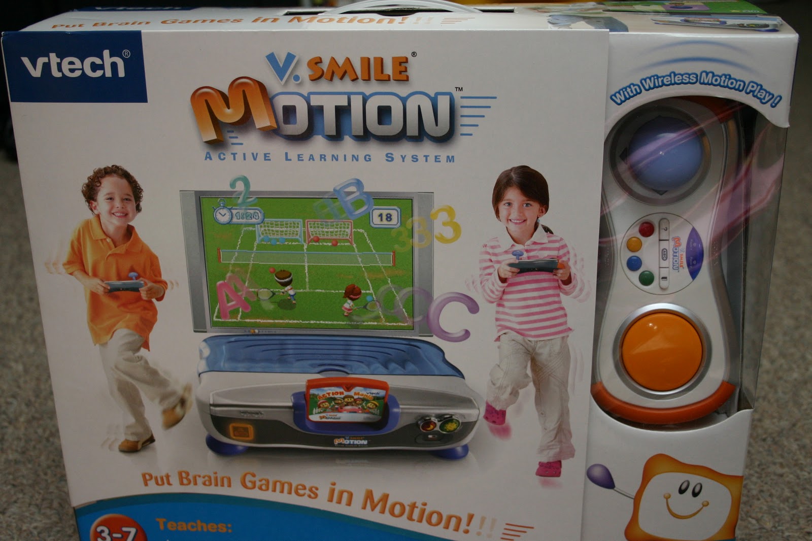 April Showers Vtech V.Smile Motion Review (Giveaway now closed) Amy