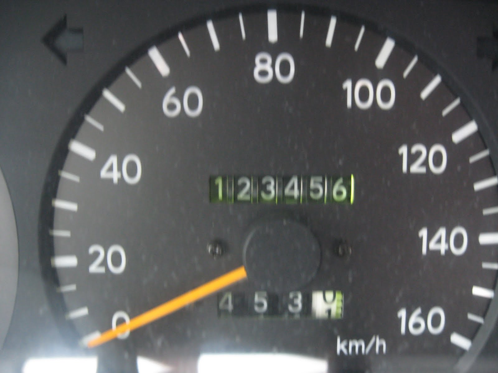 what's odometer reading