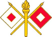 Crossed Flags Insignia