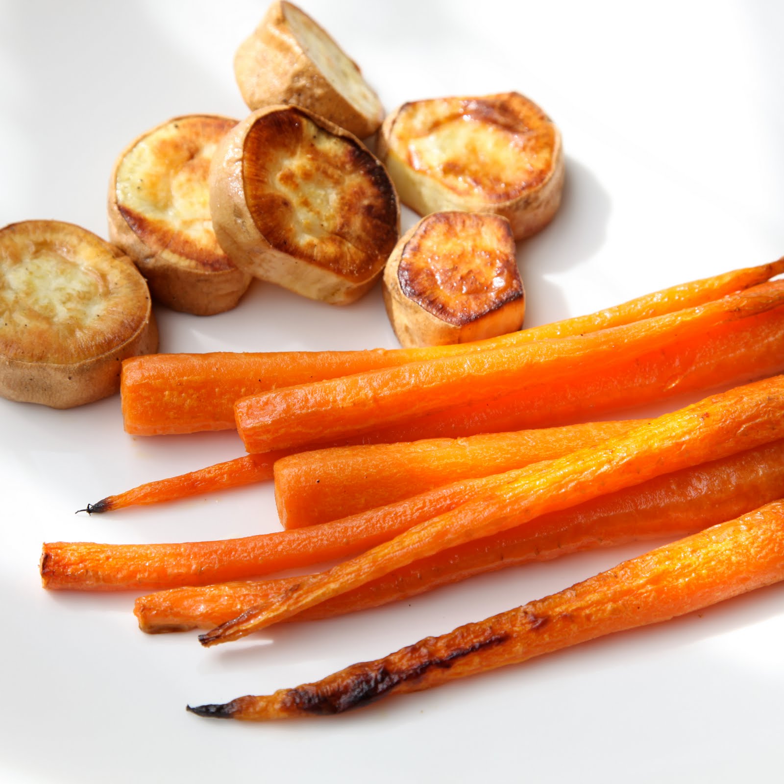The 10 cent Diet Roasted Carrots & Sweet Potatoes