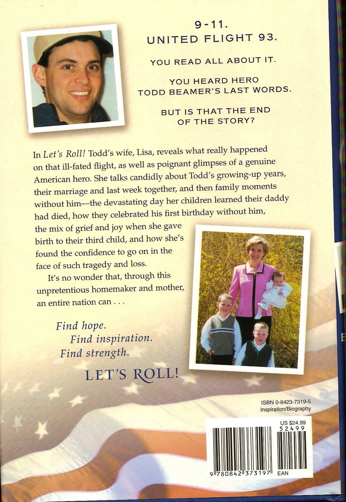 Pat's Books Read, Reviewed, To Read: Let's Roll by Lisa Beamer