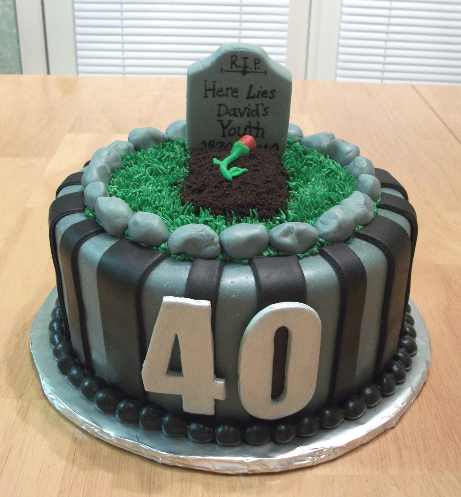 Bellissimo! Specialty Cakes "40th Birthday Cake"