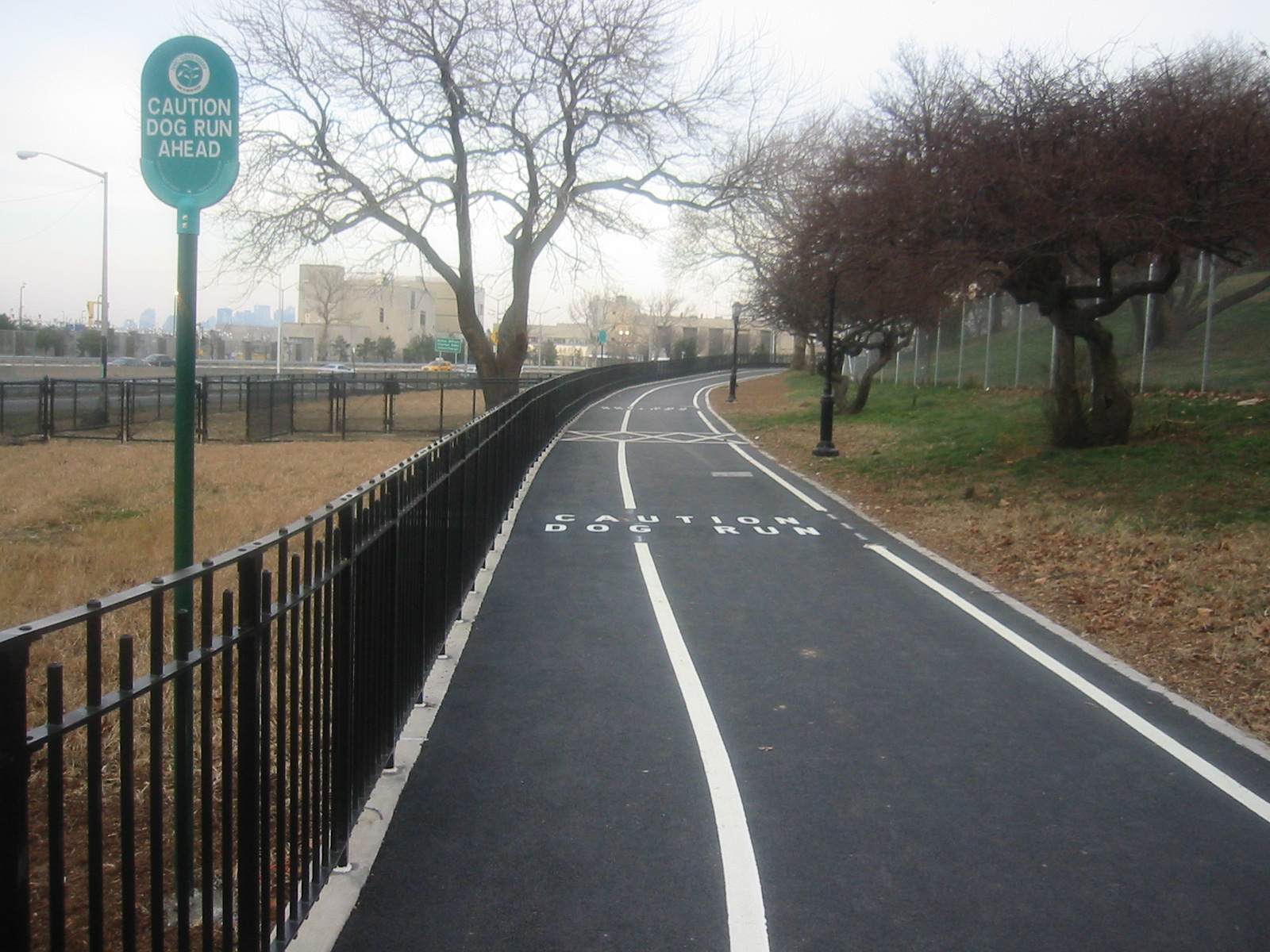 Bay Ridge Bicycle Routes Brooklyn Owl's Head Park Greenway Open!