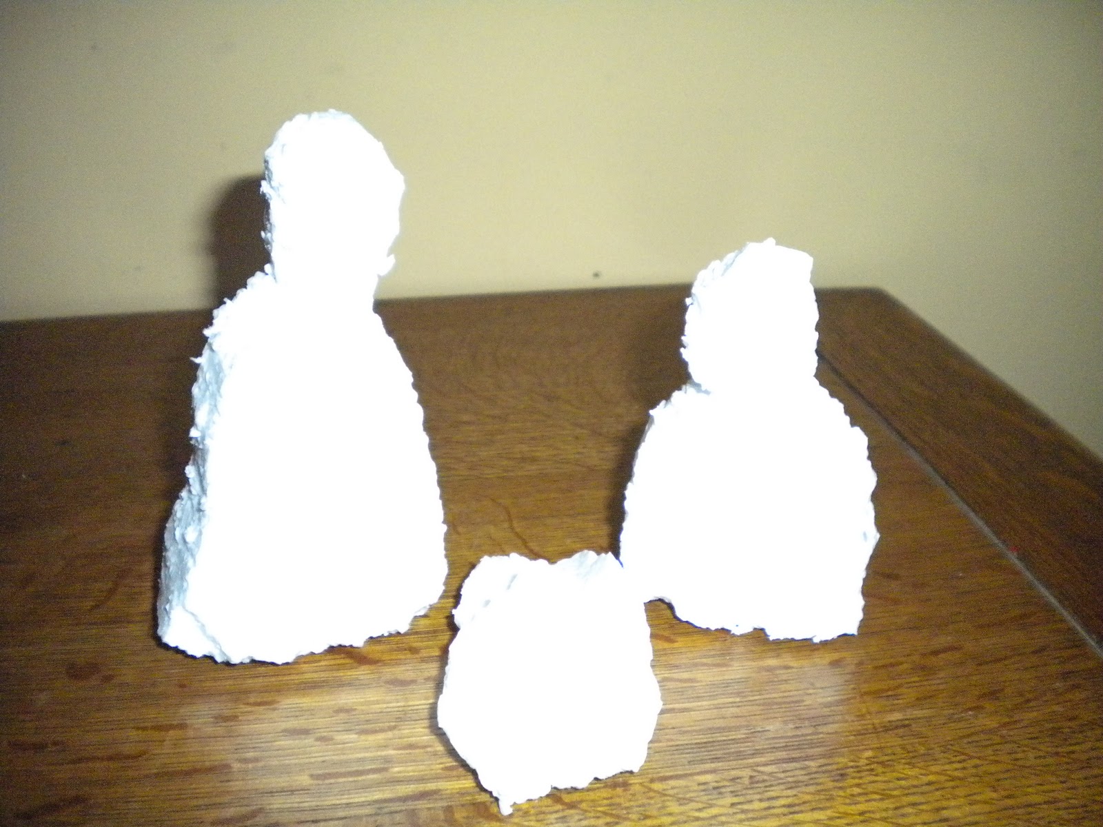 Mes crêches: Frigolite