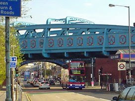 Kilburn Metropolitan line viaduct