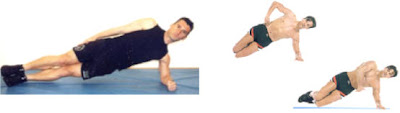 ejercicio de abdominales lateral