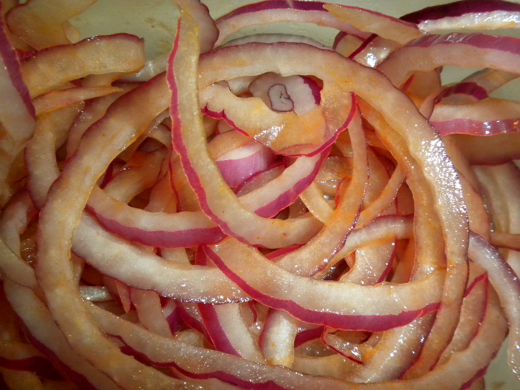 Life is Delicious Sweet and Spicy Onion Rings