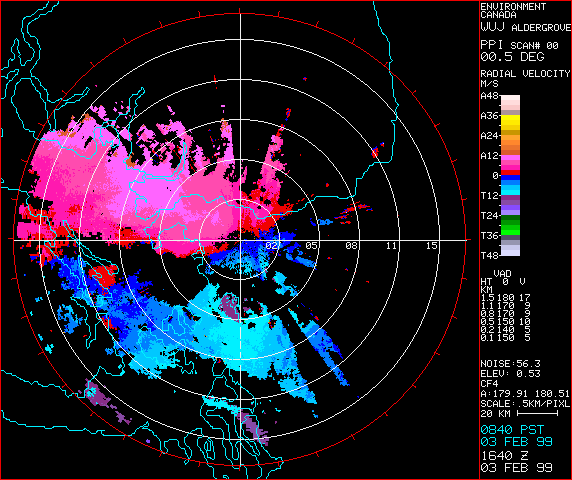 nigel bradham: Doppler radar map