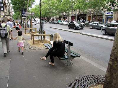 bench, Boulevard Saint-Germain