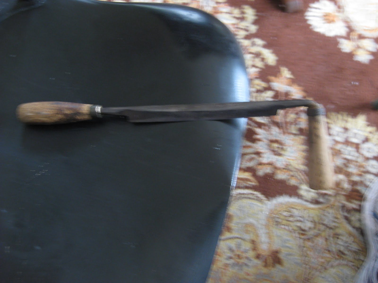 The Spoken Wood Pommel Knife