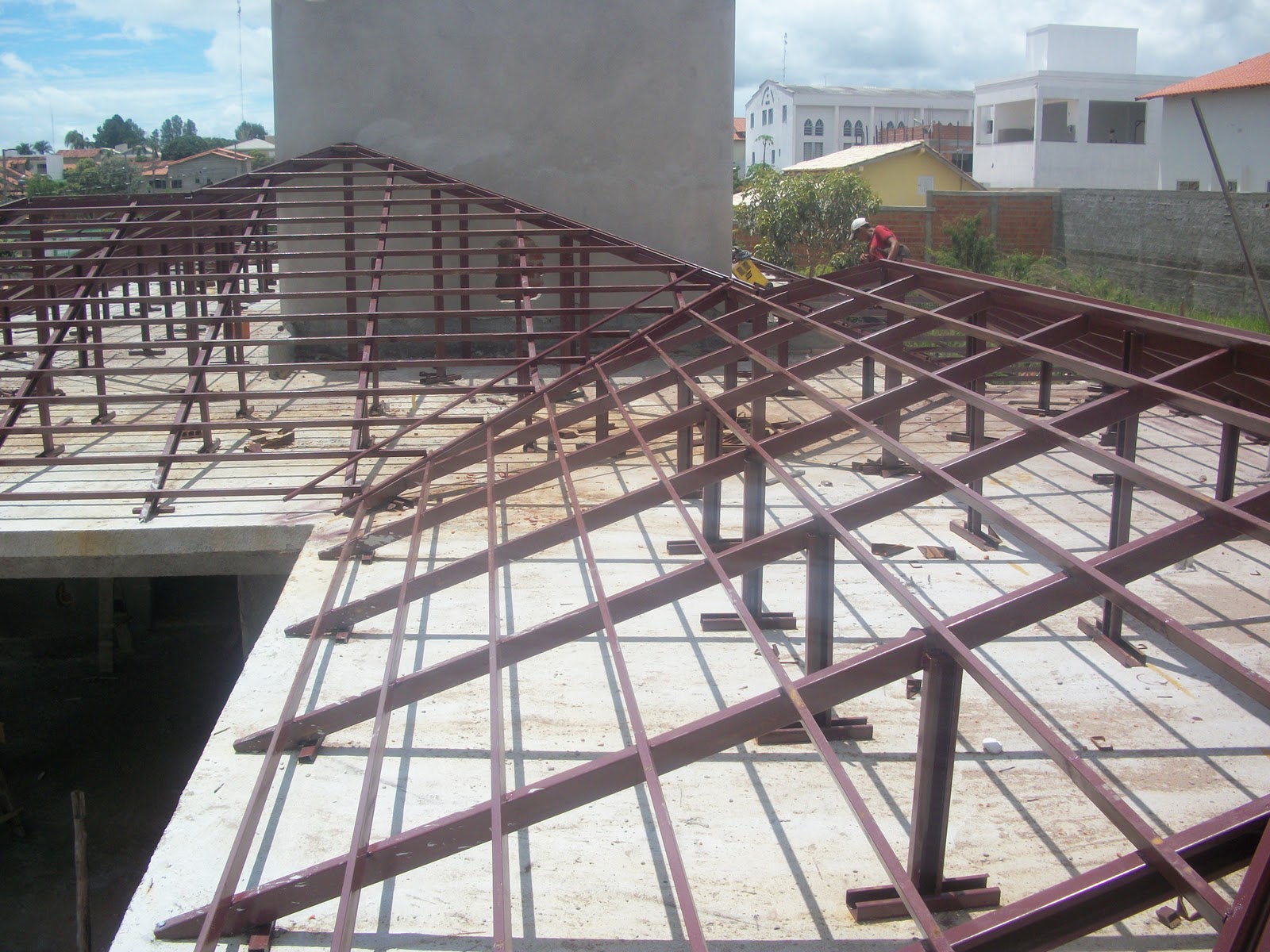 Como Fazer Estrutura De Ferro Para Telhado