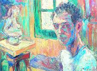 Cuadro de Juan Reyes titulado: Retrato del joven pintor Reyes