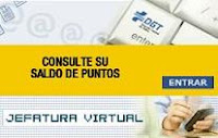Multas y como conocer tu saldo de puntos en el carné por puntos