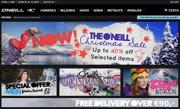 Tienda oficial online de ropa de la marca ONeill
