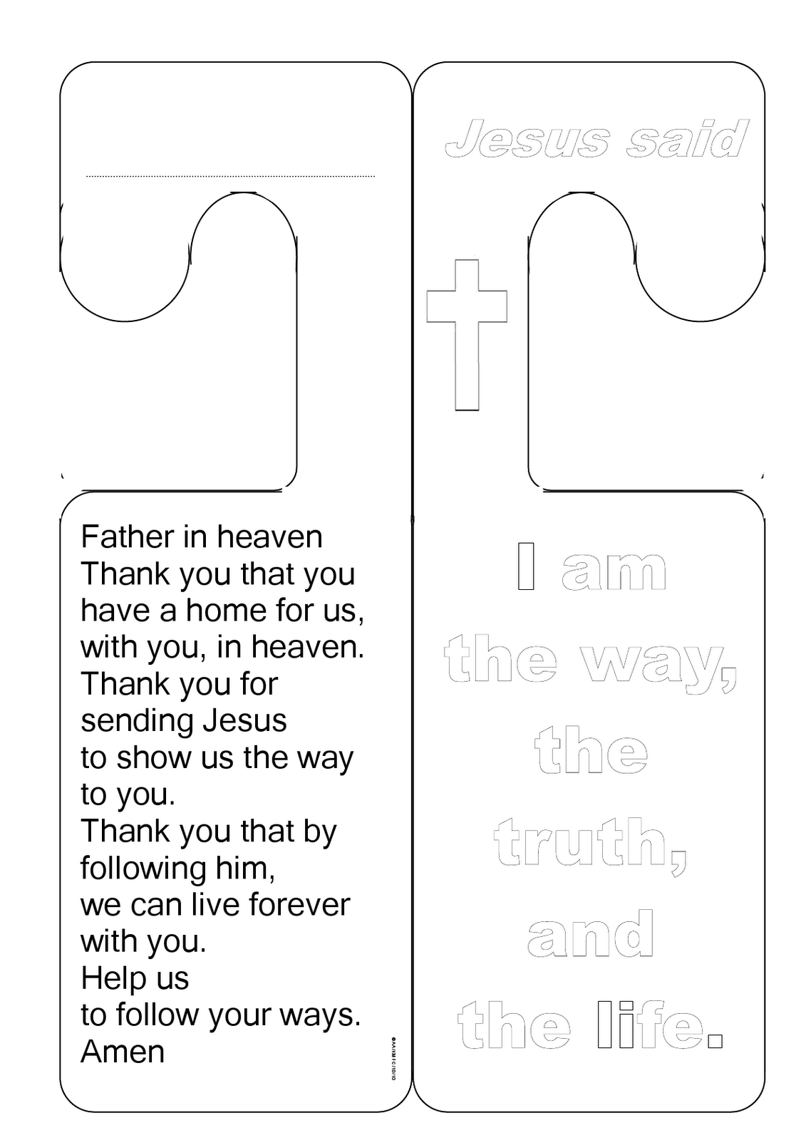 the catholic toolbox crafty crafters door hanger substitute lesson plans template