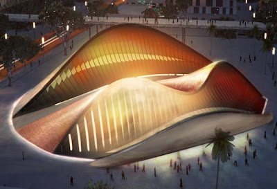 Для выставки в Шанхае построят павильон в форме дюны