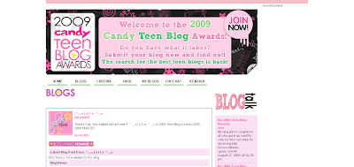 Candymag Com Teen Blog Awards 28