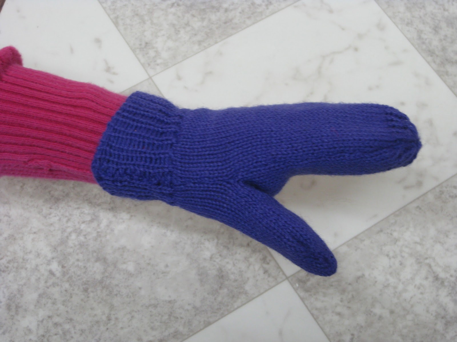 Machine Knitting Fun Machine Knit Mittens