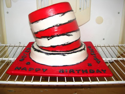 Love "Eden" Cake!: ~Cat and a Hat Cake~
