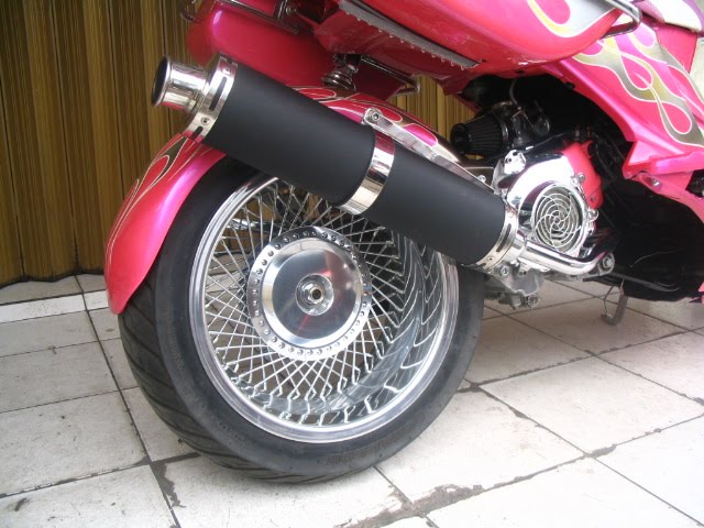 Oracle Modification Concept: Modifikasi Honda Beat Chopper Touring 1