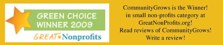 GreatNonProfits 2009 Green Choice Winner!